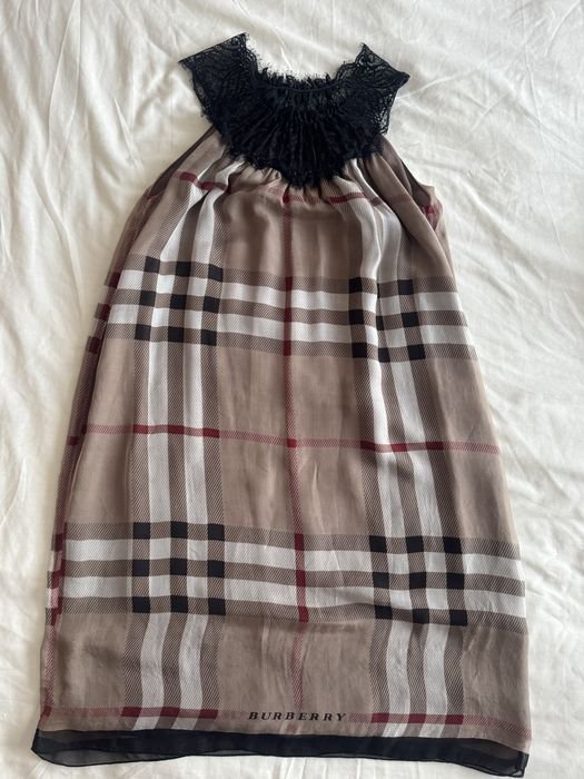 Женское Burberry Платье Многоцветное 34