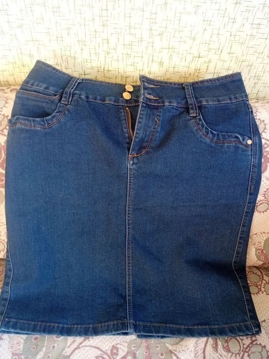 Damen Rock Marineblau 40