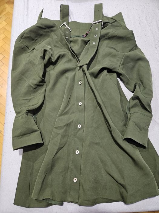Damen Kleid Grün