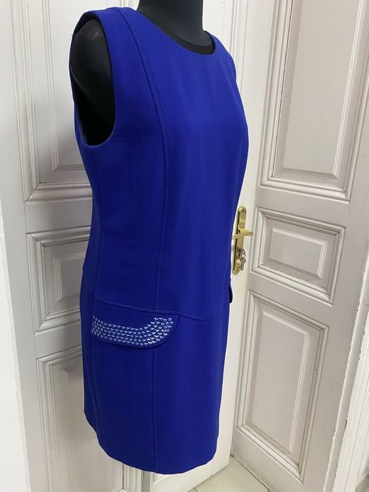 Женская Versace Платье Тёмно-синий XL-L