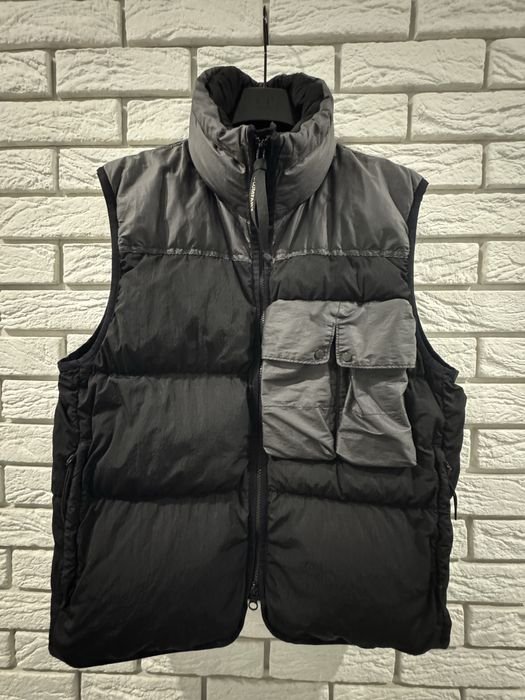 Мужской CP Company Жилетка Чёрный 38