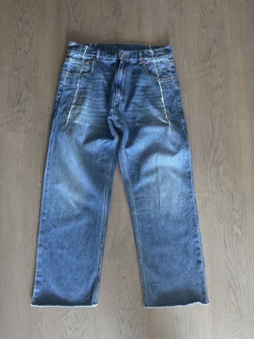 Men Mm6 Trousers Navy 30