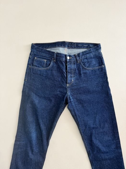 Мужские COS Джинсы Тёмно-синие 30/32