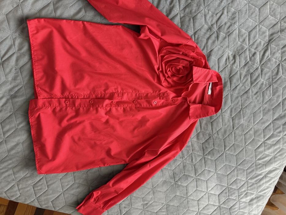 Женская Valentino Рубашка Красная 38