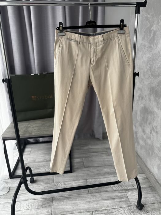 Homme Loro Piana Pantalon Beige Coton 32