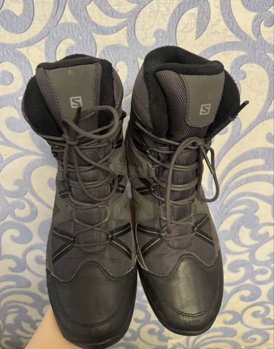 Herren Salomon Stiefel Schwarz 44