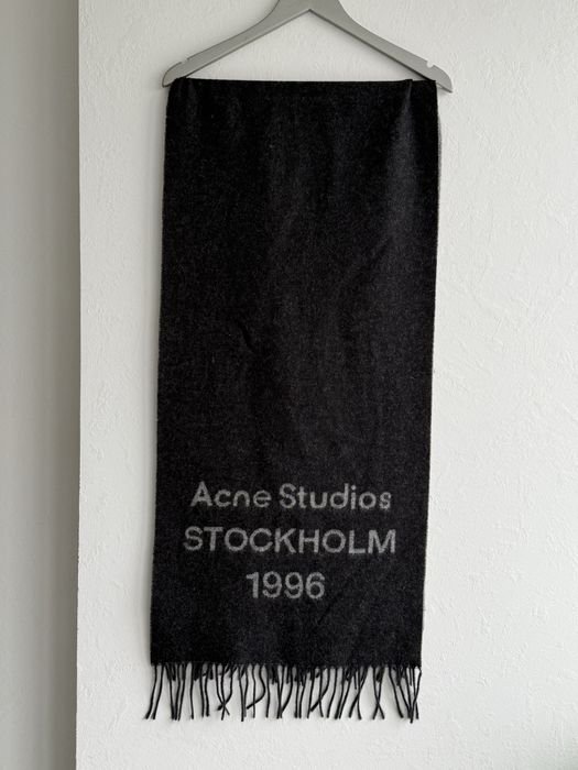 Унисекс Acne Studios Шарф Шерсть 200х43см