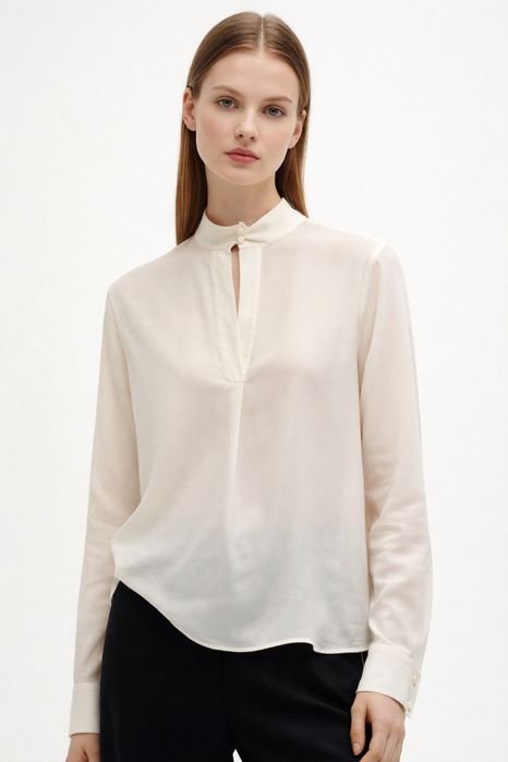 Женская Drykorn Блуза Молочный Шелк 36