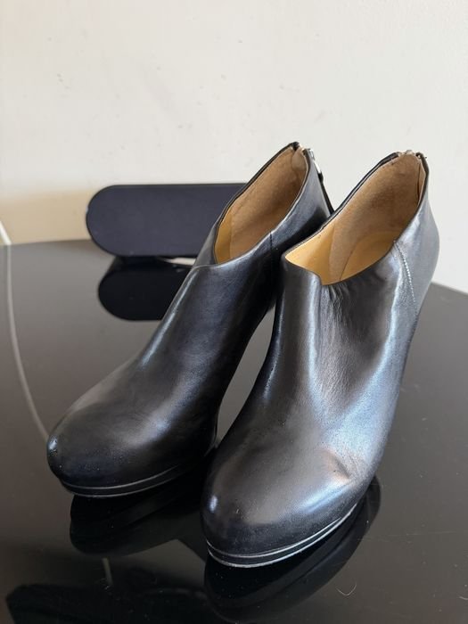 Femme Nine West Bottes Noires Cuir 37