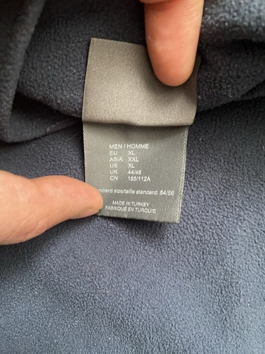 Herren Jack Wolfskin Fleece Marineblau 42
