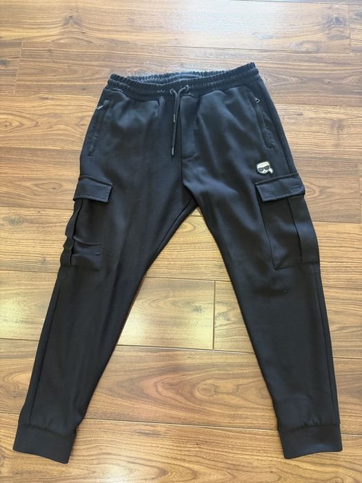 Herren Karl Lagerfeld Hose Schwarz 34