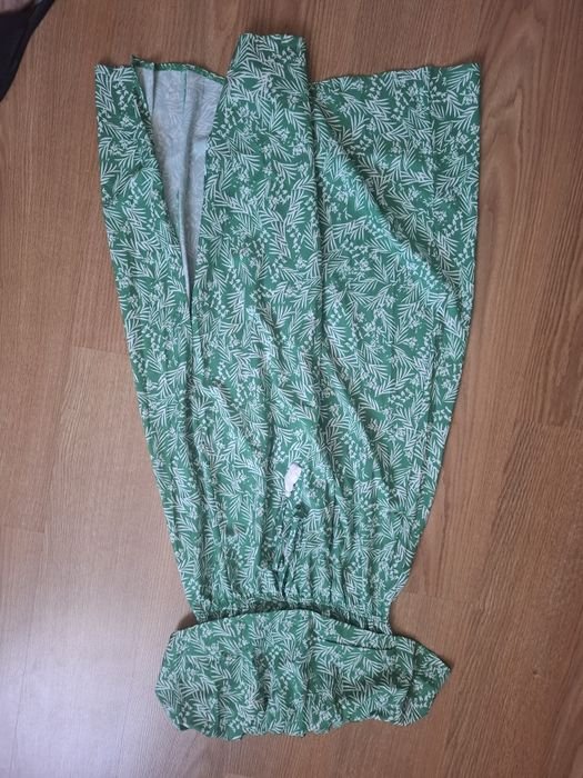 Damen Kleid Grün Chiffon 38