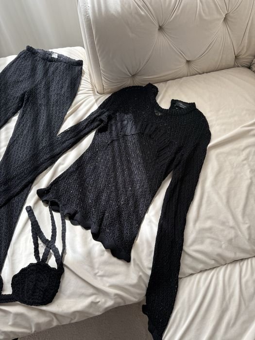 Женский Blumarine Костюм Чёрный 38