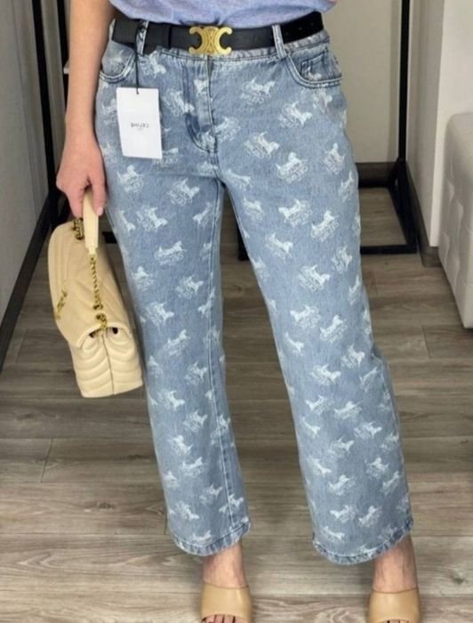 Femme Celine Jeans Bleu Marine 38