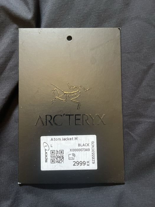 Мужской Arc'teryx Куртка Серый 40