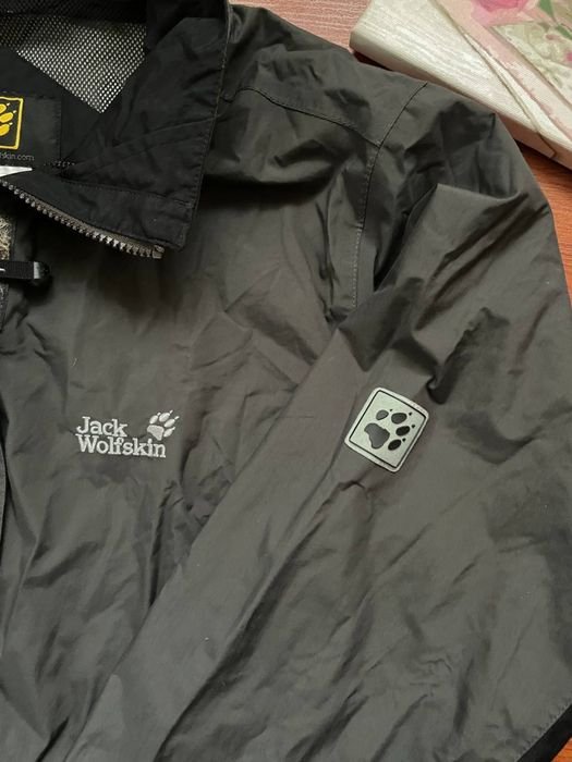 Мужской Jack Wolfskin Ветровка Чёрная Texapore XL