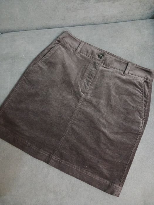 Женская Marc O'Polo Юбка Коричневая Микровельвет