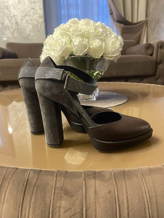 Женские Brunello Cucinelli Туфли Коричневый 38