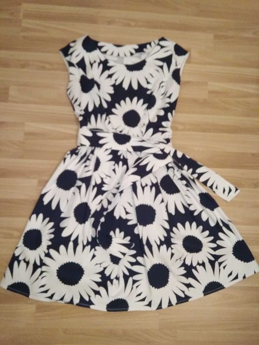 Женское Платье Тёмно-синий 38