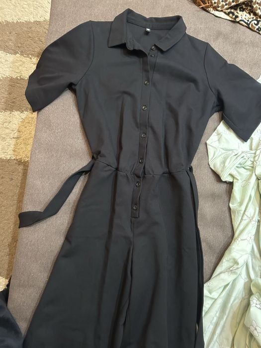 Женский Комбинезон Чёрный 36