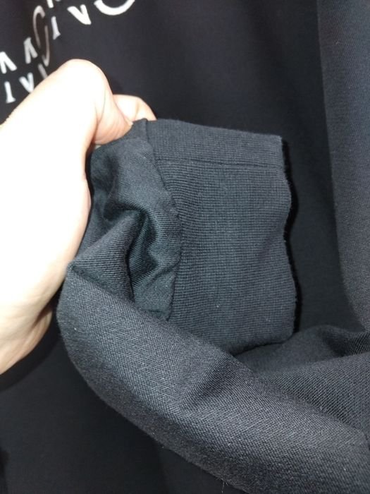 Homme Moncler T-shirt à Manches Longues Noir 42