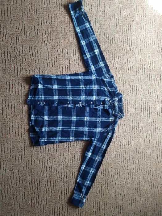 Мужской Kangol Рубашка Тёмно-синий 38