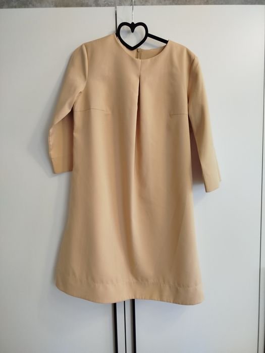 Damen Kleid Beige  M