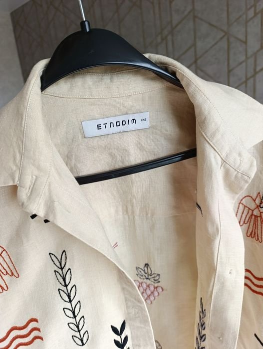 Женская Etnodim Вышиванка Різнокольоровий Льон 32
