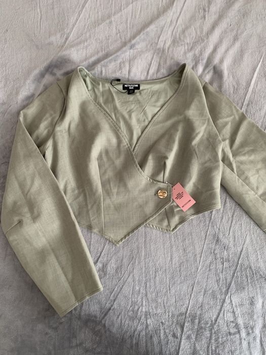 Женский Pretty Little Thing Жакет Зелёный 42