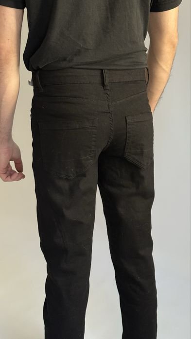 Мужские Джинсы Чёрные 30