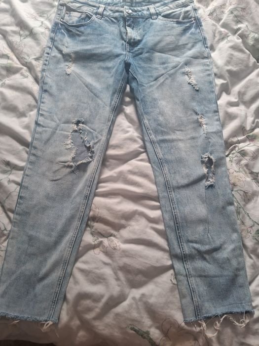 Женские Джинсы Синий  