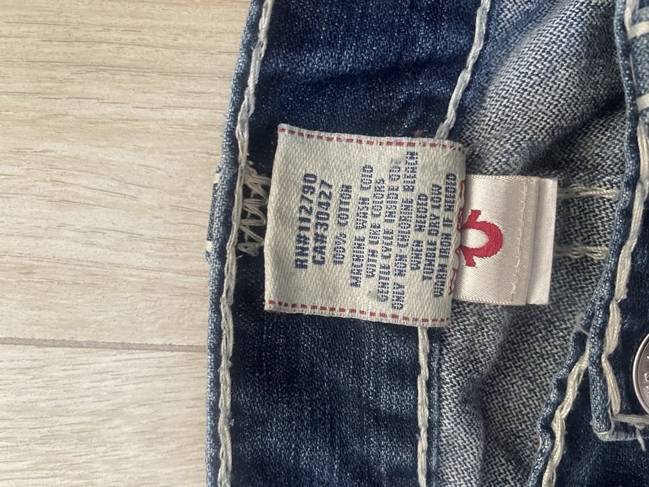 Herren True Religion Jeans Marineblau Denim 34