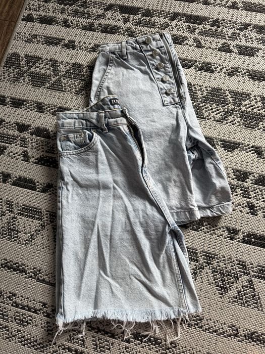 Женские Джинсовые Шорты Тёмно-синие 