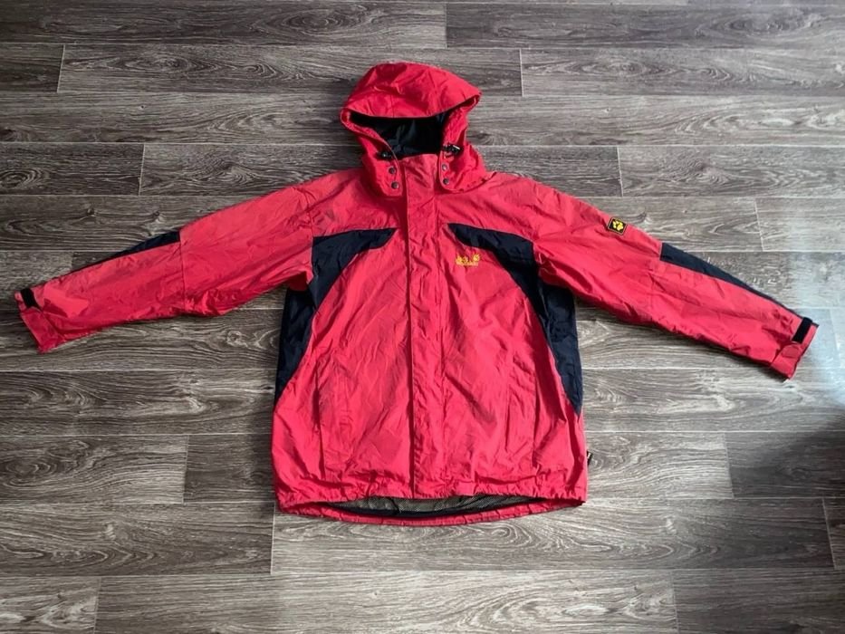 Herren Jack Wolfskin Jacke Rot 
