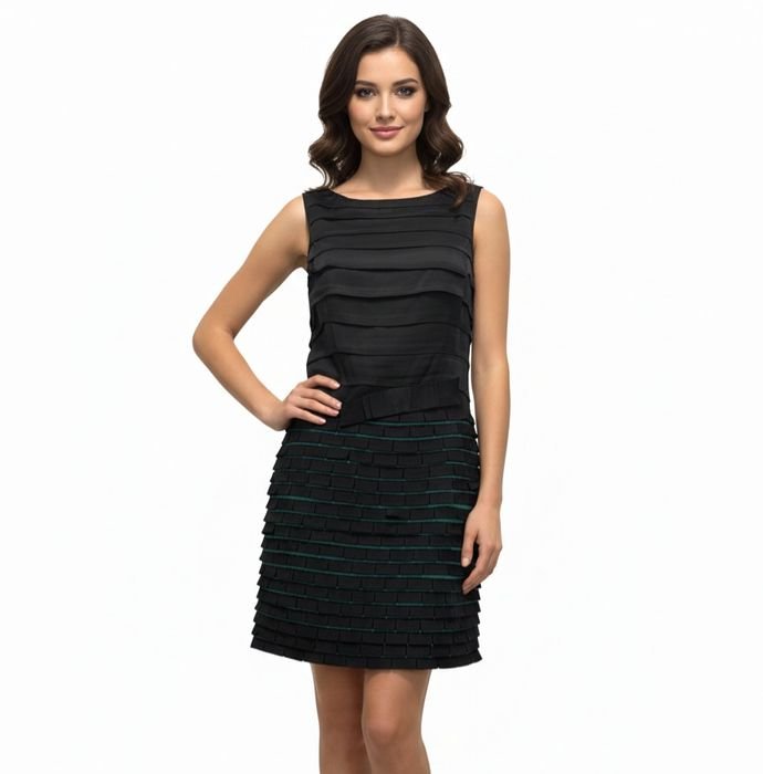 Damen Victoria's Secret Kleid Schwarz Seide 36
