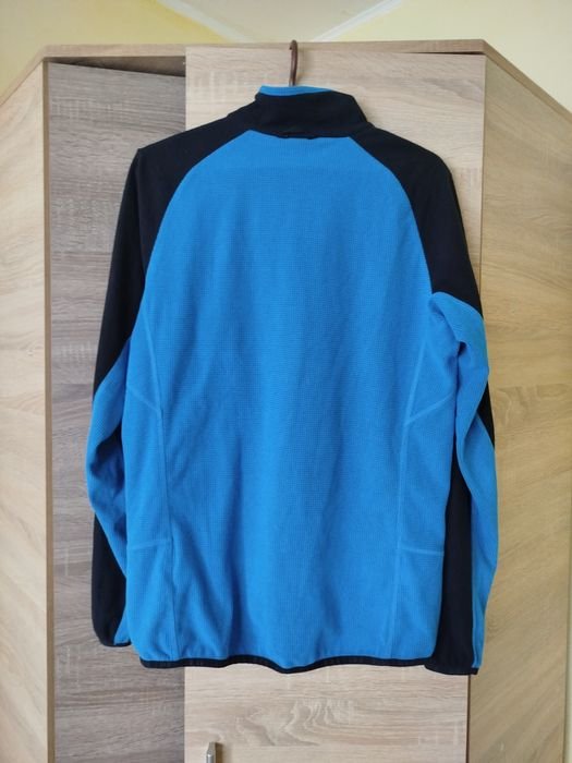 Uomo Salewa Felpa Pile Zip Nera 38