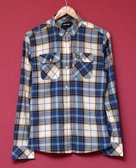 Женский Lyle & Scott Рубашка Хлопковая 40