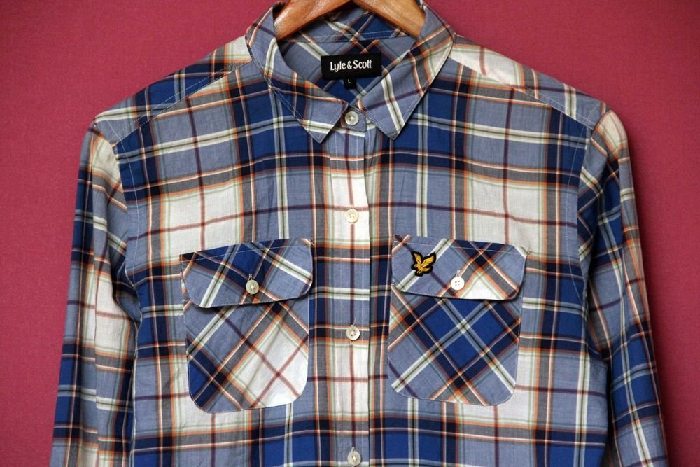 Женский Lyle & Scott Рубашка Хлопковая 40