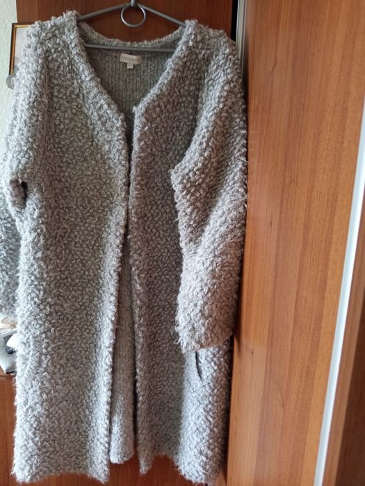 Женский Monsoon Свитер Серый Шерсть 40