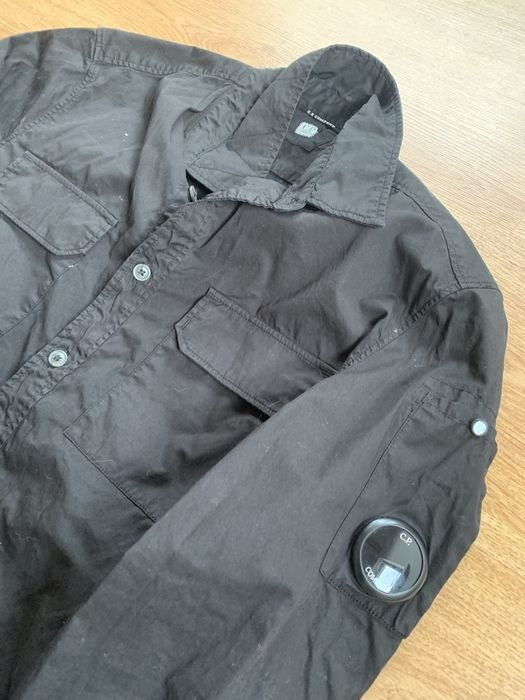 Herren C.p Company Hemd Schwarz 38