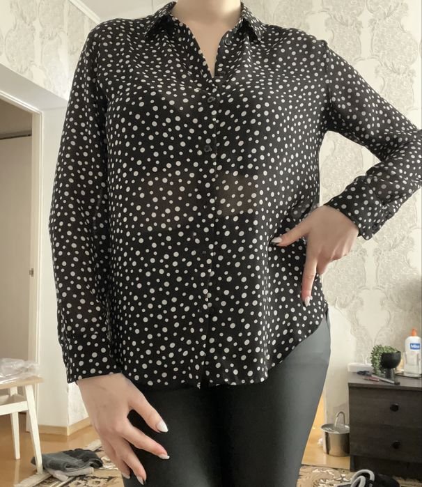 Женская Блуза Чёрная