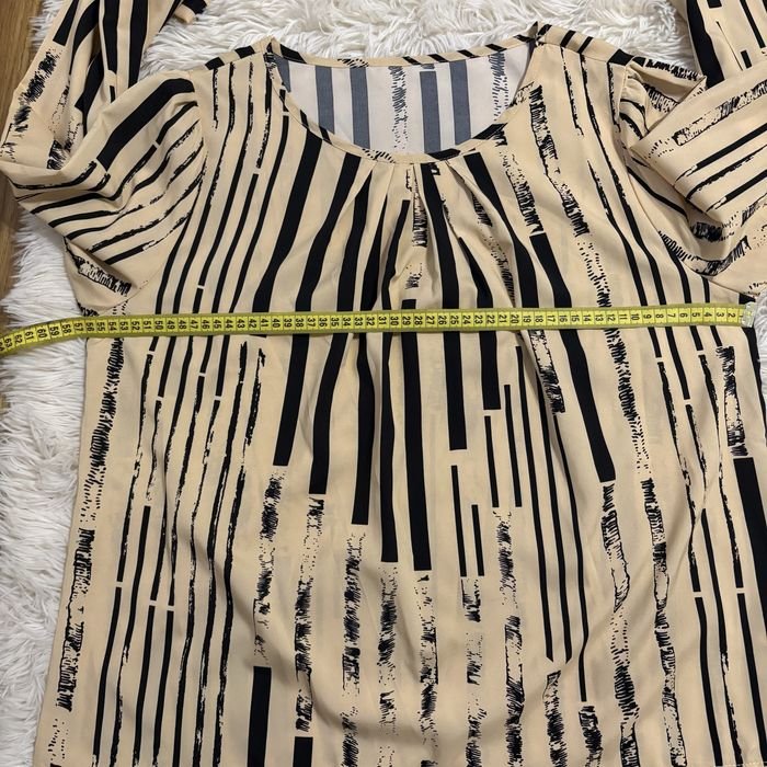 Женская Блуза Бежевый Полиэстер 42