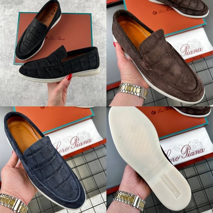 Мужские Loro Piana Лоферы Замша 40-46