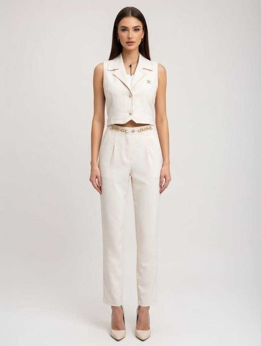 Женский Celine Костюм Белый Хлопок Другой