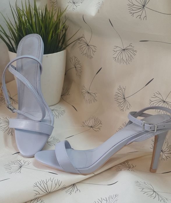 Femme Talons Bleus Cuir Synthétique 38