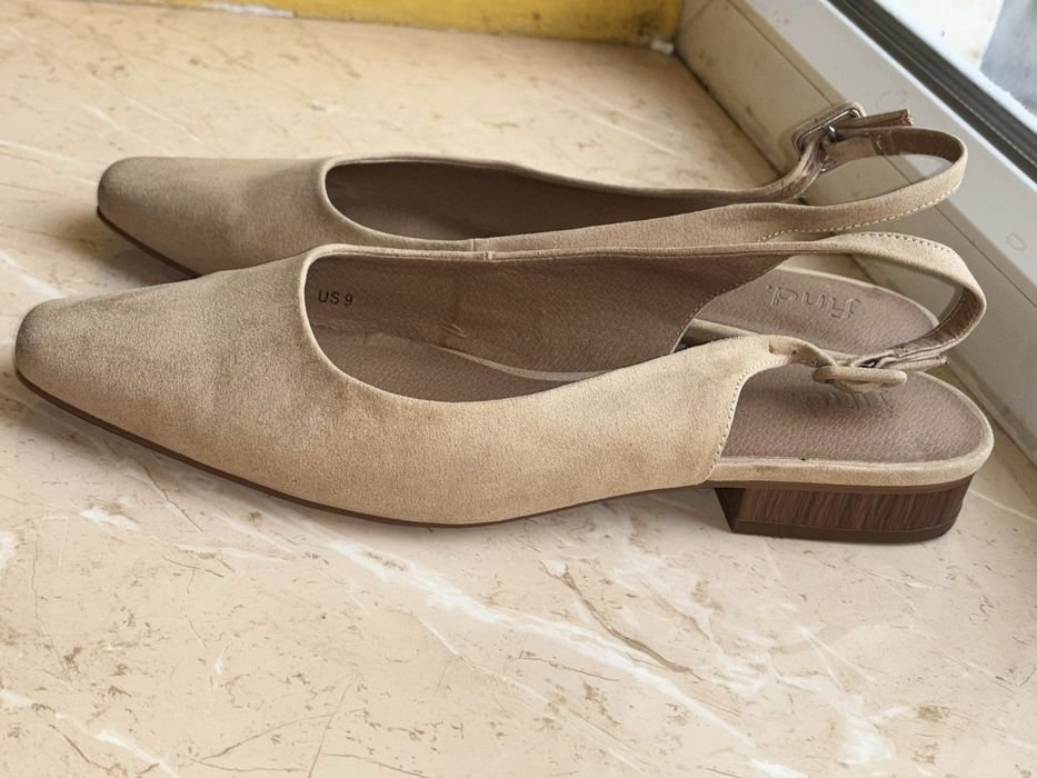 Donna Tacchi Beige Camoscio 39