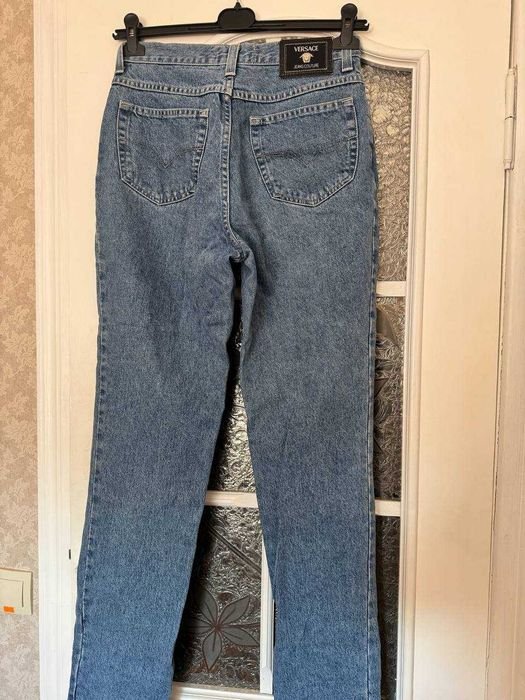 Женские Versace Jeans Couture Джинсы Тёмно-синий