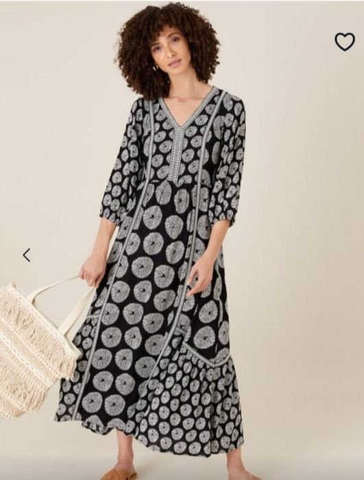 Femme Robe Noire Viscose 44