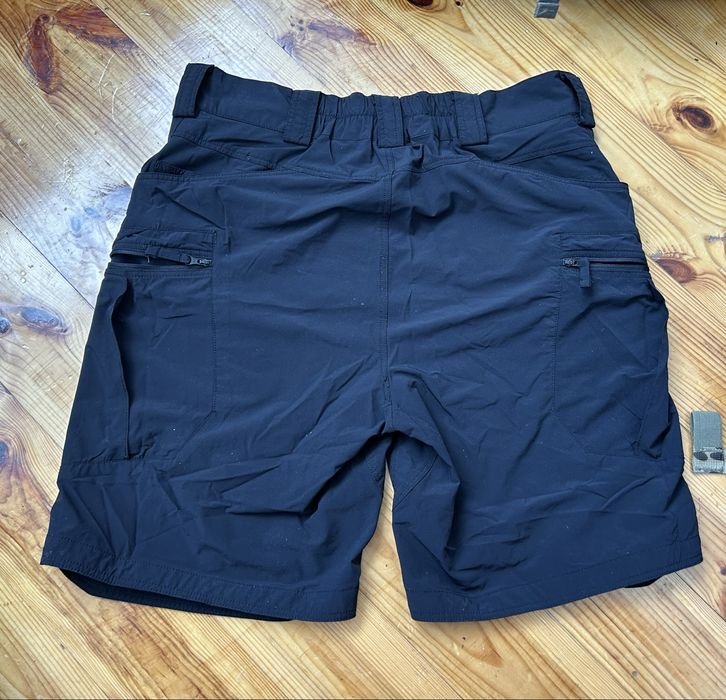 Men Helikon-Tex Shorts Black PolyCotton 32