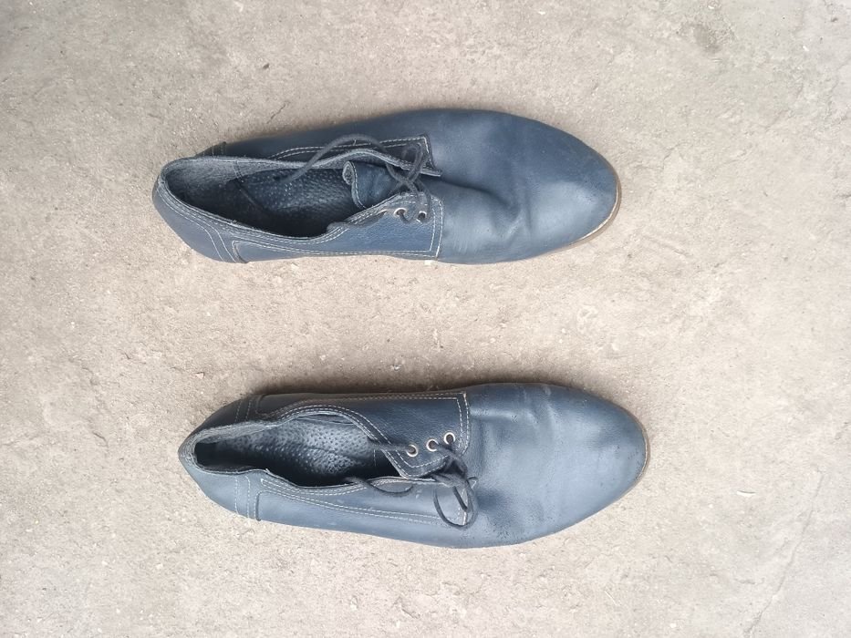 Мужской Другие Туфли Тёмно-синий Натуральная кожа